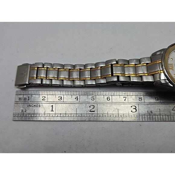 Bulova 98L166 Womens Two Tone Stainless Steel Quartz Dress Watch New Battery main image 4